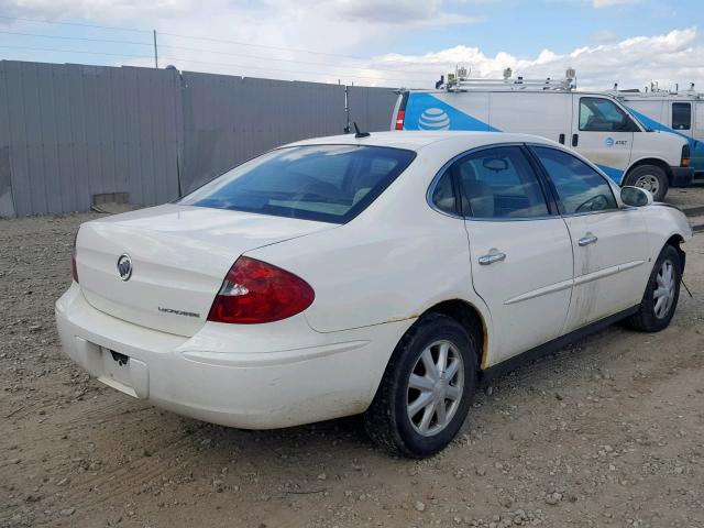 2G4WC582061300859 - 2006 BUICK LACROSSE C WHITE photo 4