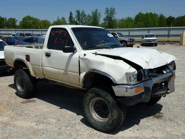 4TARN01P8NZ030012 - 1992 TOYOTA PICKUP 1/2 WHITE photo 1