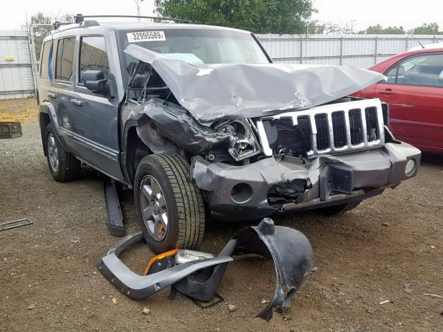 1J8HH58N78C156001 - 2008 JEEP COMMANDER GRAY photo 1