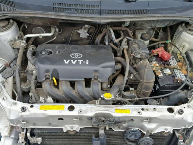 JTKKT604760172209 - 2006 TOYOTA SCION XA SILVER photo 7