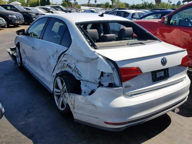 3VW5T7AJ2GM258179 - 2016 VOLKSWAGEN JETTA GLI WHITE photo 3