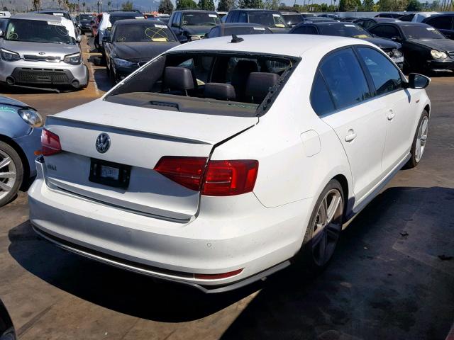 3VW5T7AJ2GM258179 - 2016 VOLKSWAGEN JETTA GLI WHITE photo 4