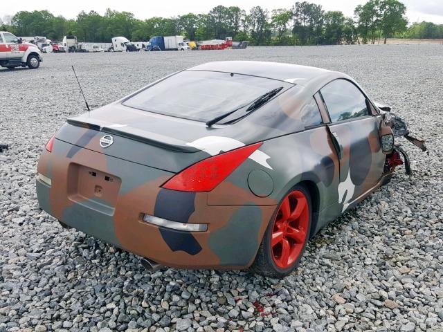 JN1BZ34D48M702326 - 2008 NISSAN 350Z COUPE SILVER photo 4