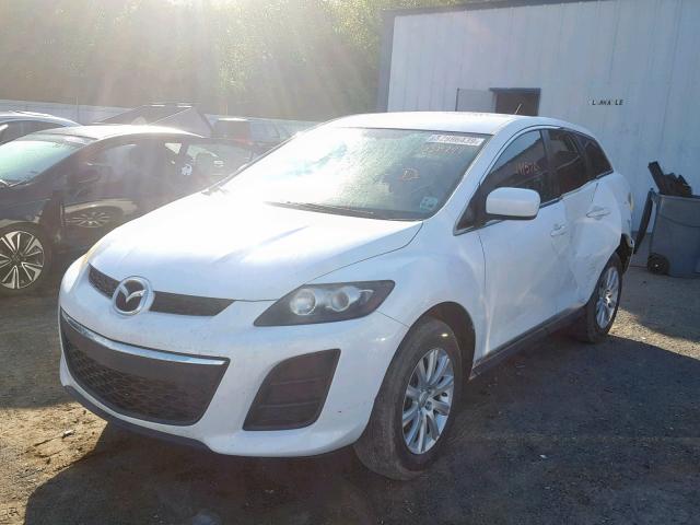 JM3ER2W53A0338799 - 2010 MAZDA CX-7 WHITE photo 2