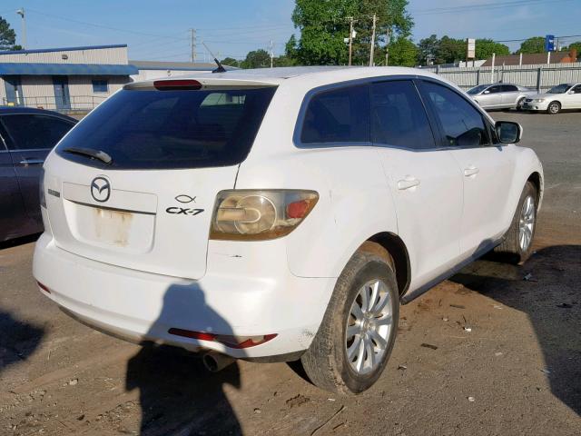 JM3ER2W53A0338799 - 2010 MAZDA CX-7 WHITE photo 4