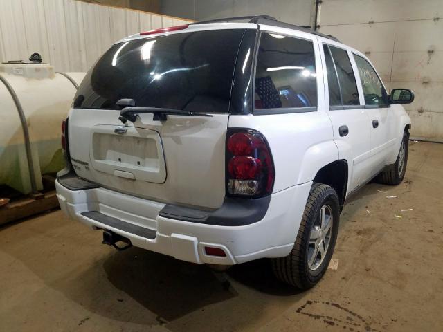 1GNDT13S282182111 - 2008 CHEVROLET TRAILBLAZER LS  photo 4