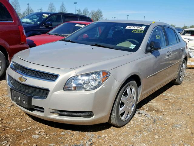1G1ZB5E13BF323483 - 2011 CHEVROLET MALIBU LS GOLD photo 2