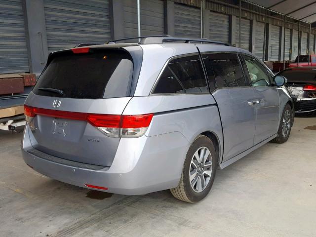 5FNRL5H96GB027679 - 2016 HONDA ODYSSEY TO SILVER photo 4