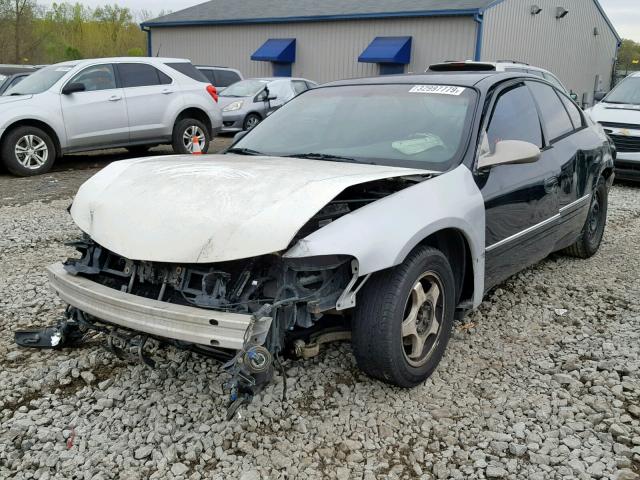 1G2HX52K44U165160 - 2004 PONTIAC BONNEVILLE TWO TONE photo 2