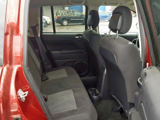 1C4NJDBB9HD105536 - 2017 JEEP COMPASS SP 勃艮第红 照片 6