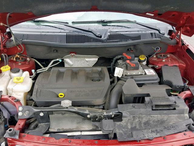 1C4NJDBB9HD105536 - 2017 JEEP COMPASS SP 勃艮第红 照片 7