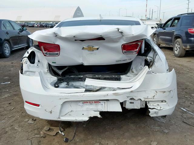 1G11C5SA5GF137725 - 2016 CHEVROLET MALIBU LIM WHITE photo 9