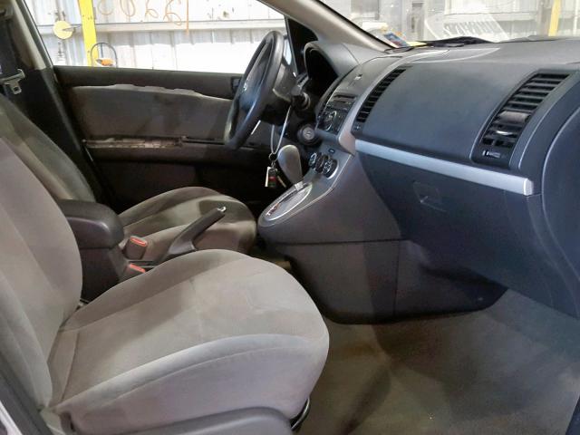 3N1AB6AP4BL620145 - 2011 NISSAN SENTRA 2.0 SILVER photo 5