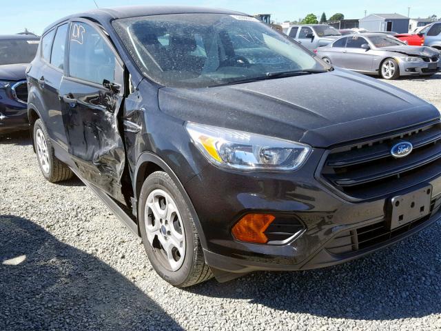 1FMCU0F79HUA99102 - 2017 FORD ESCAPE S BLACK photo 1