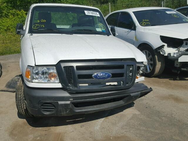 1FTKR1AD9BPA78910 - 2011 FORD RANGER WHITE photo 10