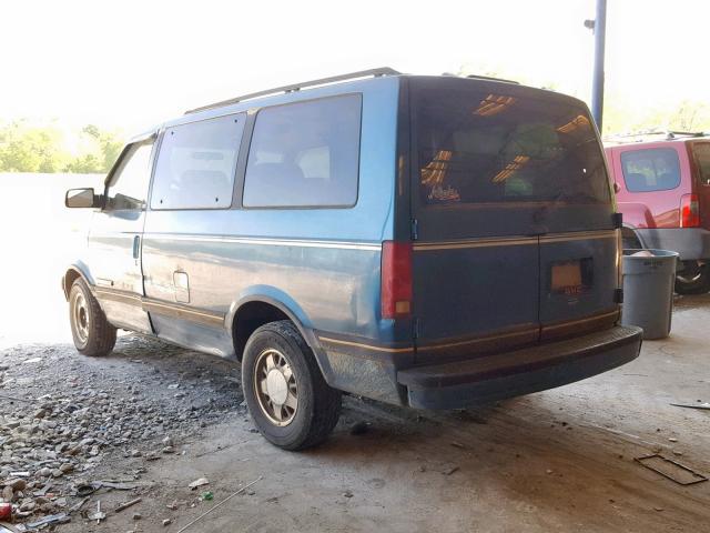 1GKDM19W4RB516354 - 1994 GMC SAFARI XT BLUE photo 3