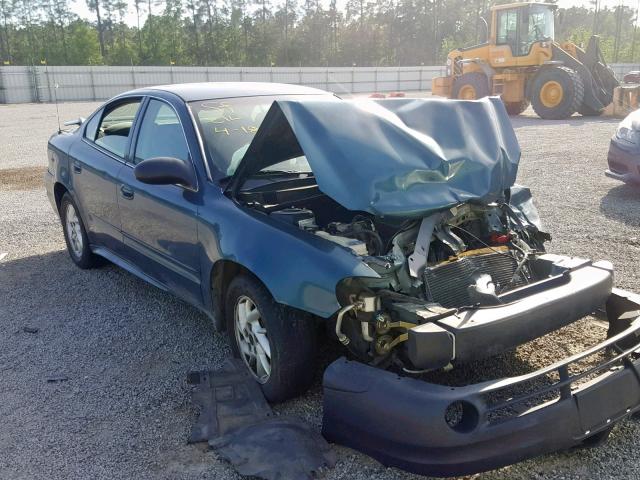 1G2NF52F03C150748 - 2003 PONTIAC GRAND AM S GREEN photo 1