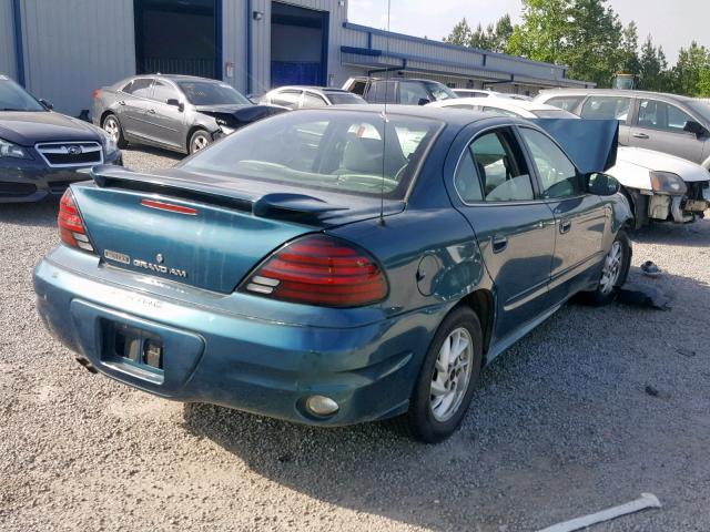 1G2NF52F03C150748 - 2003 PONTIAC GRAND AM S GREEN photo 4
