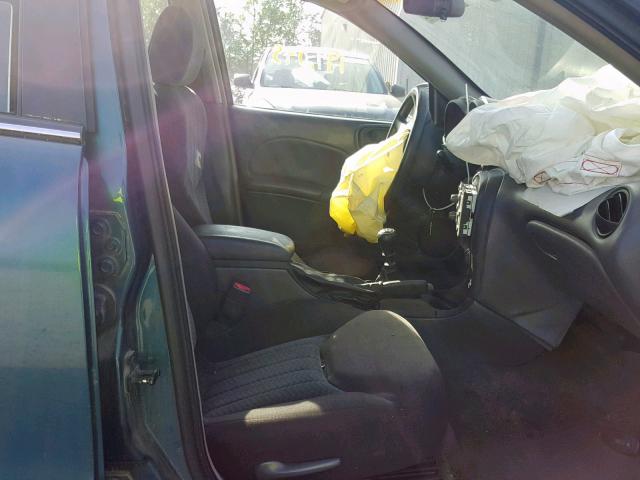 1G2NF52F03C150748 - 2003 PONTIAC GRAND AM S GREEN photo 5