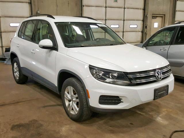 WVGBV7AX9HK018118 - 2017 VOLKSWAGEN TIGUAN S WHITE photo 1