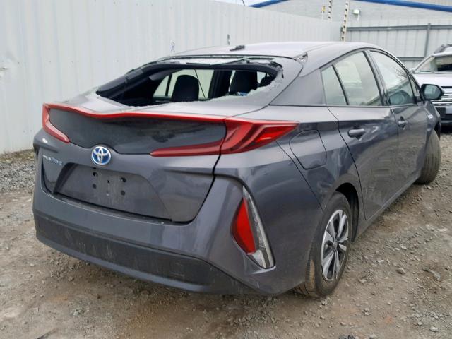 JTDKARFP0H3037462 - 2017 TOYOTA PRIUS PRIM 灰色 照片 4