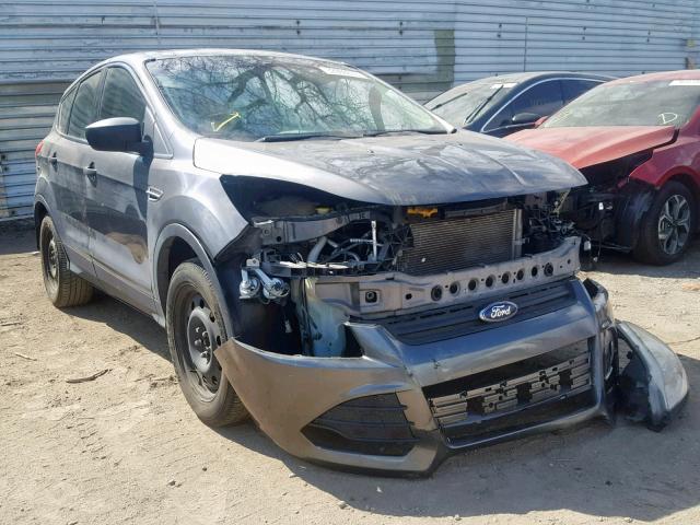 1FMCU0F77DUC93735 - 2013 FORD ESCAPE S GRAY photo 1