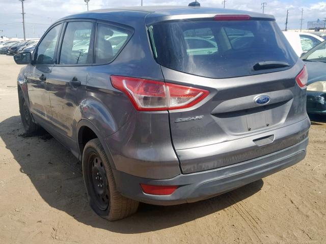 1FMCU0F77DUC93735 - 2013 FORD ESCAPE S GRAY photo 3