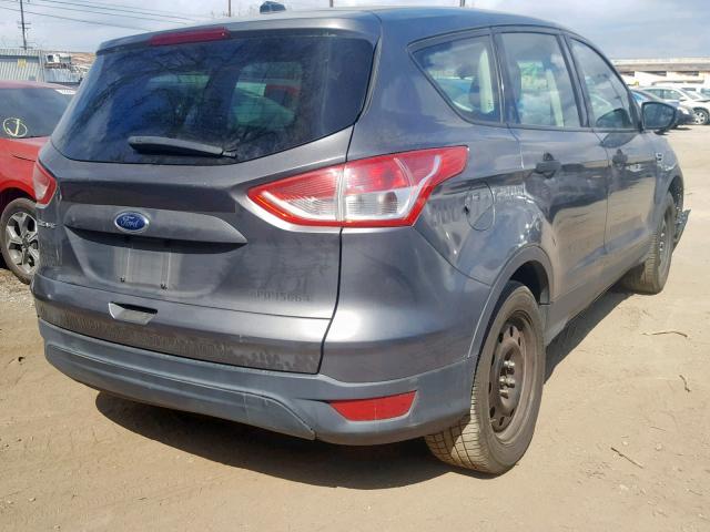 1FMCU0F77DUC93735 - 2013 FORD ESCAPE S GRAY photo 4