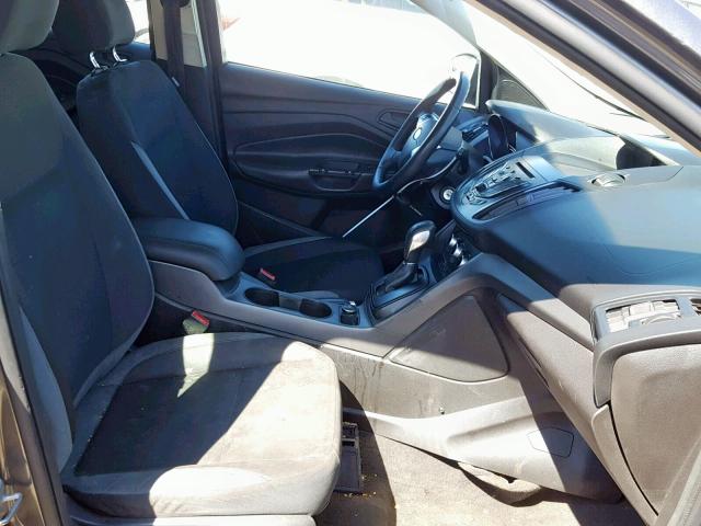 1FMCU0F77DUC93735 - 2013 FORD ESCAPE S GRAY photo 5