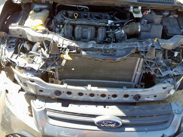 1FMCU0F77DUC93735 - 2013 FORD ESCAPE S GRAY photo 7