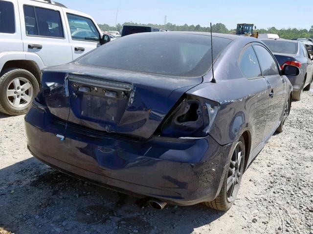 JTKDE177560083874 - 2006 TOYOTA SCION TC BLUE photo 4