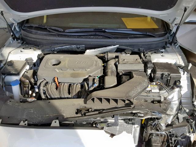 5NPE34AF9JH702443 - 2018 HYUNDAI SONATA SPO SILVER photo 7