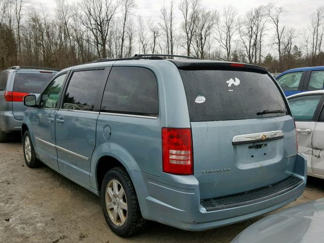 2A4RR5D19AR324479 - 2010 CHRYSLER TOWN & COU BLUE photo 3