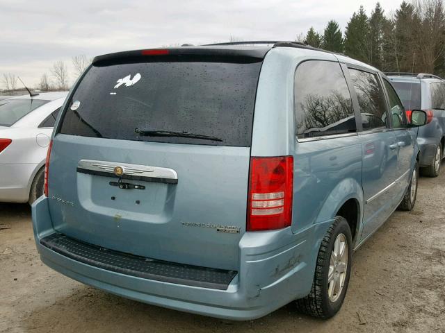 2A4RR5D19AR324479 - 2010 CHRYSLER TOWN & COU BLUE photo 4