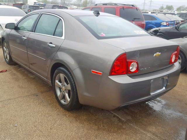 1G1ZC5EUXCF132104 - 2012 CHEVROLET MALIBU 1LT 棕色 照片 3