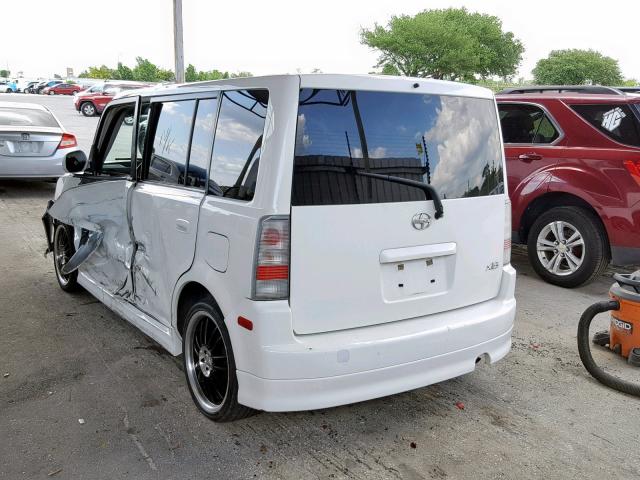 JTLKT324164048937 - 2006 TOYOTA SCION XB 白色 照片 3
