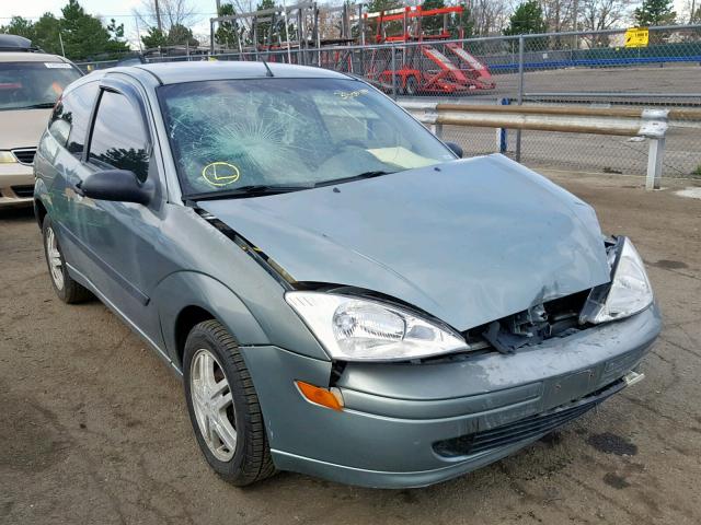 3FAHP31394R127169 - 2004 FORD FOCUS ZX3 GREEN photo 1