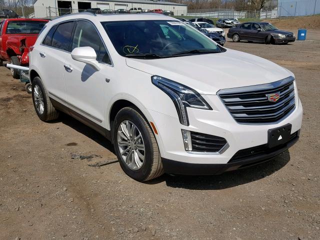 1GYKNDRS7HZ113595 - 2017 CADILLAC XT5 LUXURY WHITE photo 1