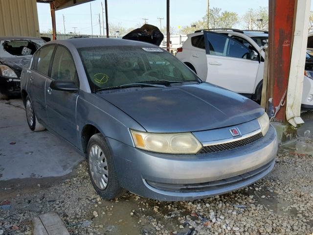 1G8AZ52F83Z100849 - 2003 SATURN ION LEVEL BLUE photo 1