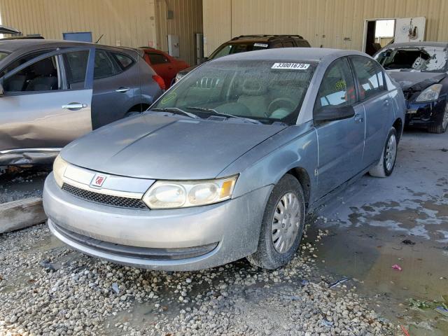 1G8AZ52F83Z100849 - 2003 SATURN ION LEVEL BLUE photo 2