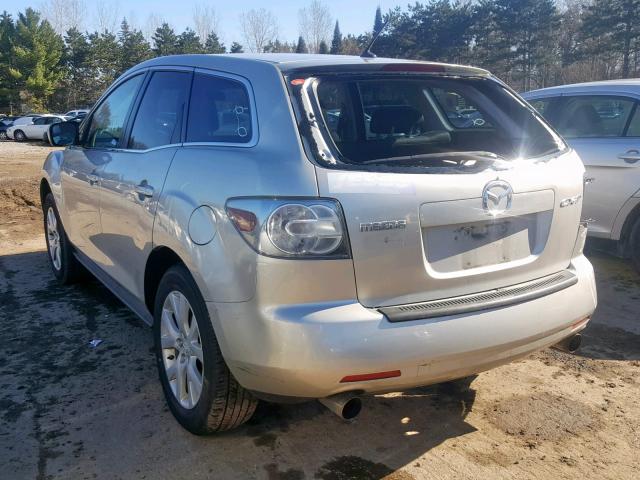 JM3ER293380207618 - 2008 MAZDA CX-7 SILVER photo 3