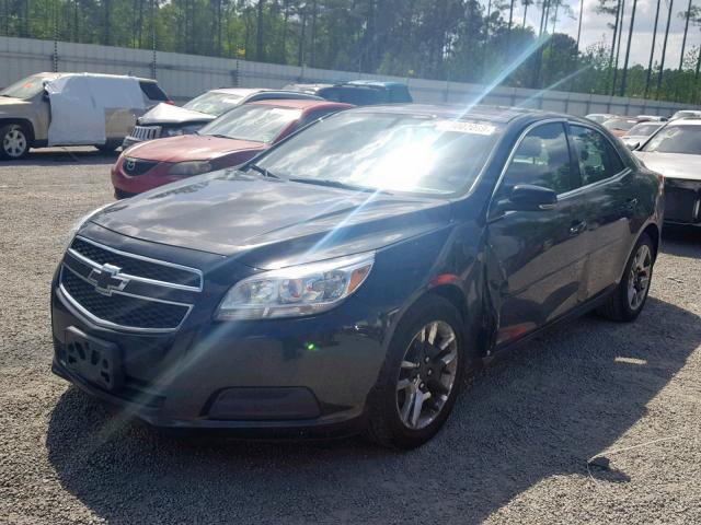 1G11C5SAXDF259122 - 2013 CHEVROLET MALIBU 1LT 黑色 照片 2