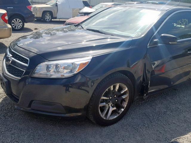 1G11C5SAXDF259122 - 2013 CHEVROLET MALIBU 1LT 黑色 照片 9