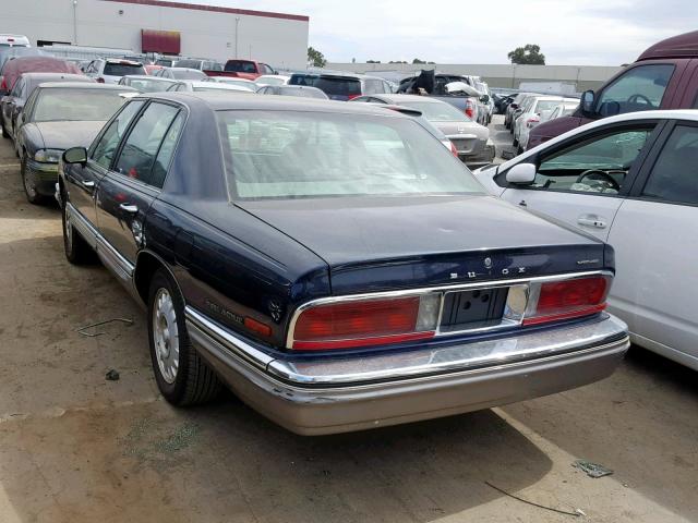 1G4CU5212SH614665 - 1995 BUICK PARK AVENU BLUE photo 3