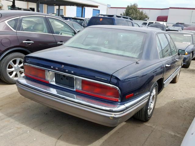 1G4CU5212SH614665 - 1995 BUICK PARK AVENU BLUE photo 4