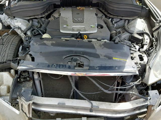 JNKAJ09EX8M303516 - 2008 INFINITI EX35 BASE GOLD photo 7