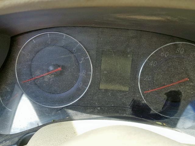 JNKAJ09EX8M303516 - 2008 INFINITI EX35 BASE GOLD photo 8