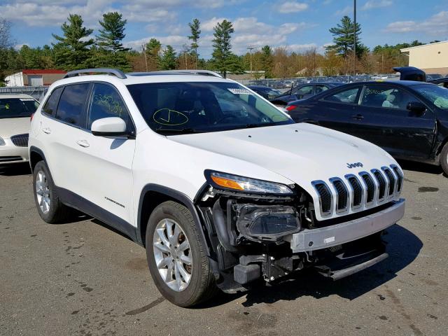 1C4PJMDS7GW175979 - 2016 JEEP CHEROKEE L WHITE photo 1