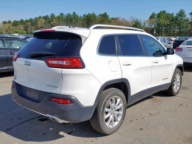 1C4PJMDS7GW175979 - 2016 JEEP CHEROKEE L WHITE photo 4