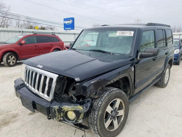 1J8HG48N08C160386 - 2008 JEEP COMMANDER SPORT  photo 2